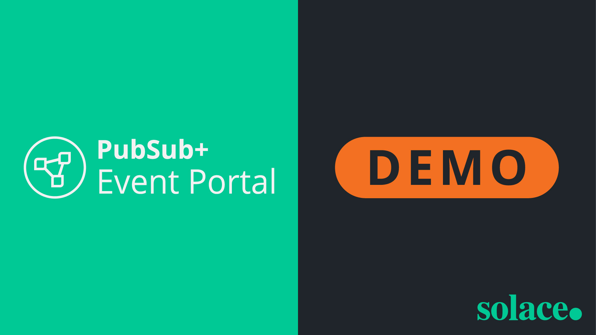 Demonstração de caso de uso do PubSub+ Event Portal