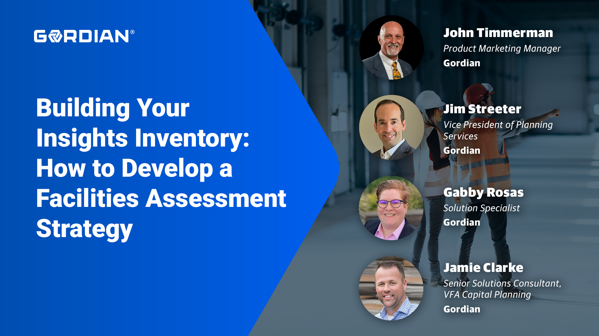 Building Your Insights Inventory: How to Develop a Facilities Assessment Strategy