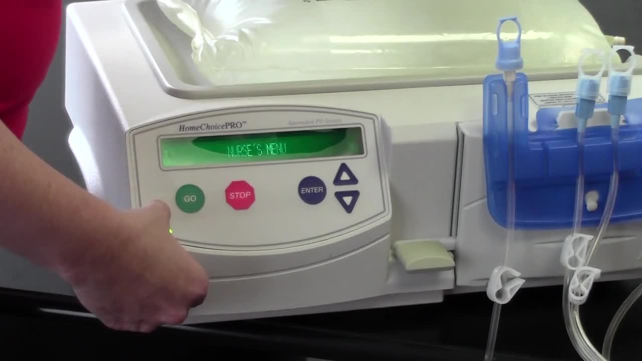 baxter peritoneal dialysis machine travel case