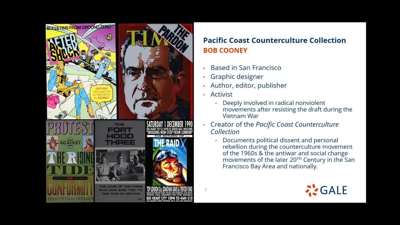 Power to the People: Spotlight on Pacific Coast Counterculture Collection – Content Examples