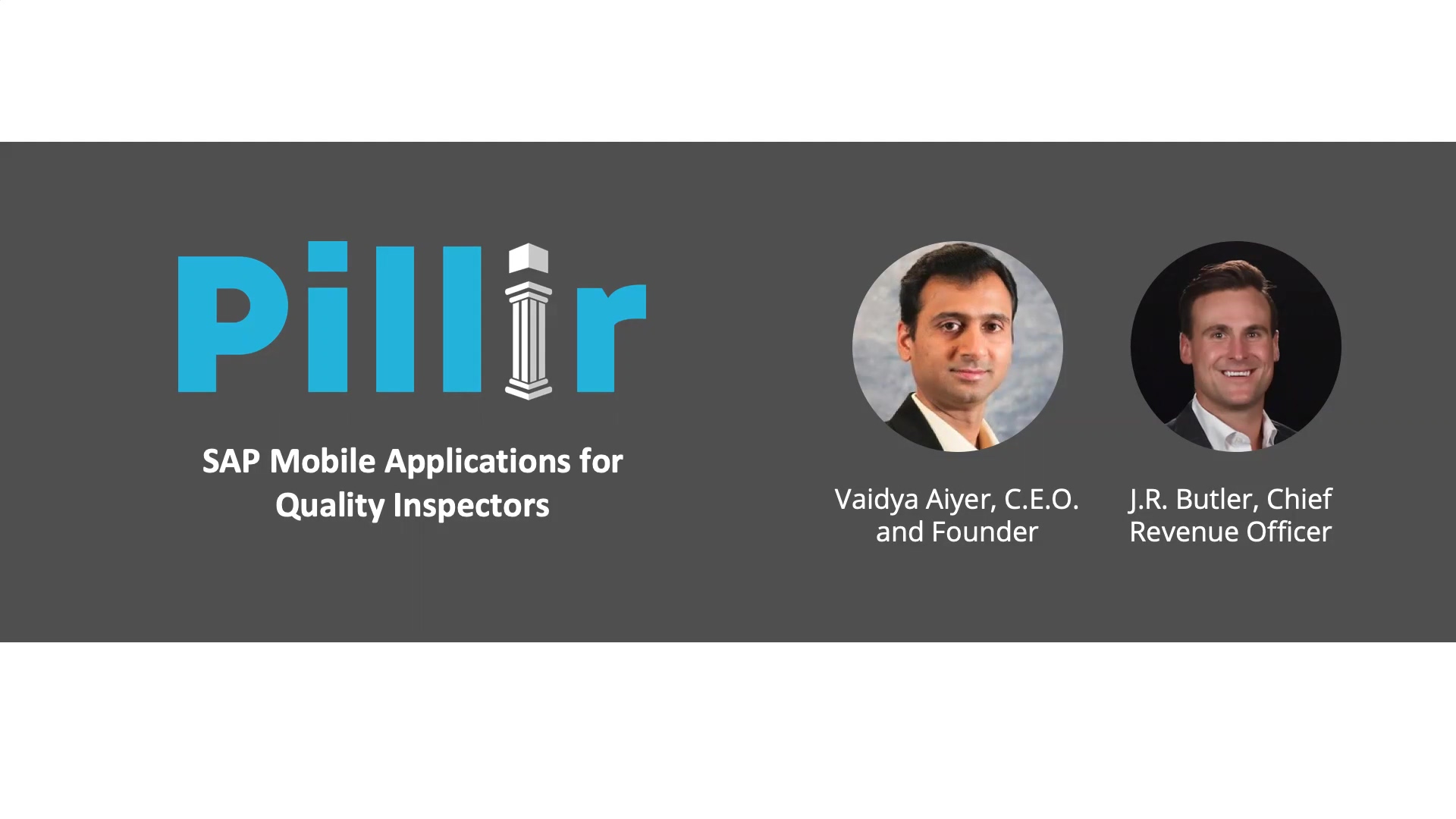 SAP mobile applications for quality inspectors - pre-recorded
