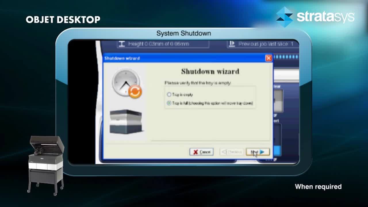 System Shutdown - Desktop