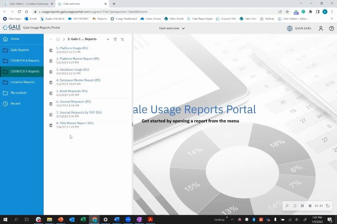 Accessing Counter 5 Usage Reports - For Higher Ed Users
