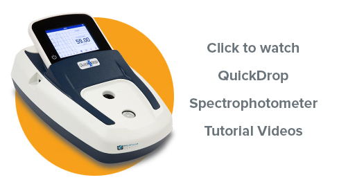 QuickDrop Spectrophotometer Tutorial Videos