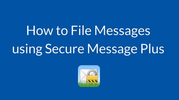 How to File Messages using Startel SM+ app
