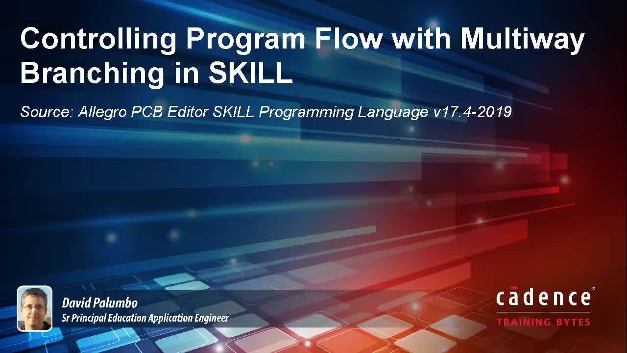 Controlling Program Flow with Multiway Branching in SKILL