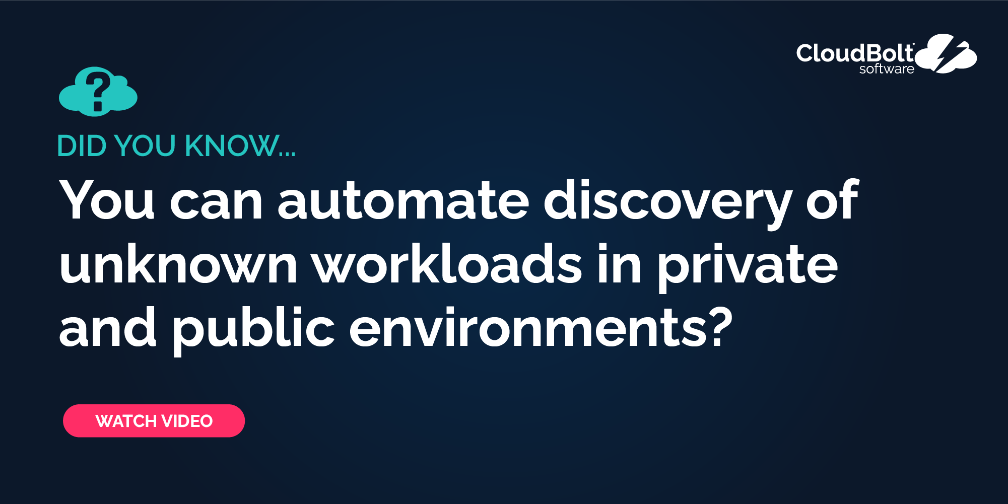 Did You Know... you can automate discovery?