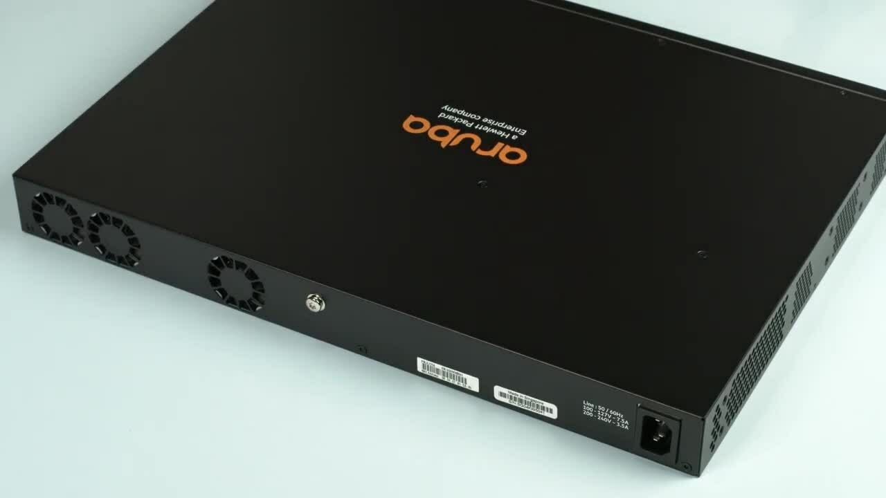 Aruba CX6200 Switch Unboxing