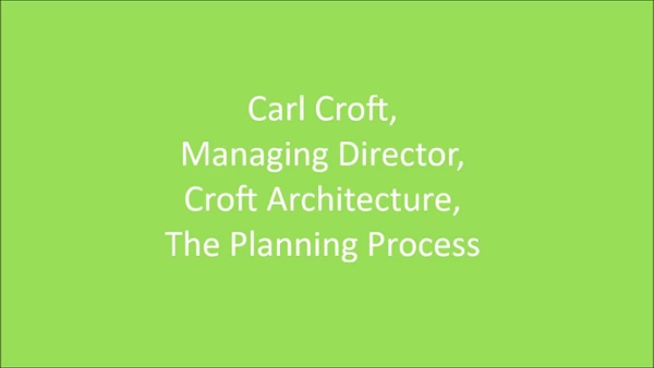 Carl Croft You Tube The Plannng Process