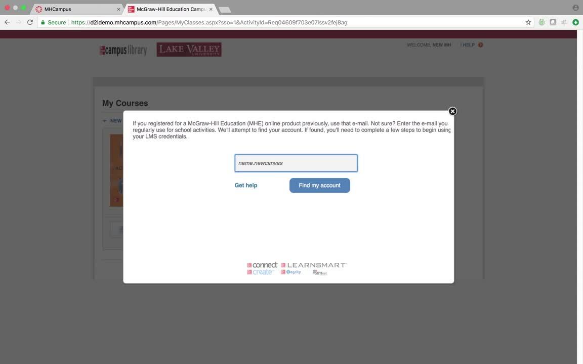 Moodle + Connect -Student Registration