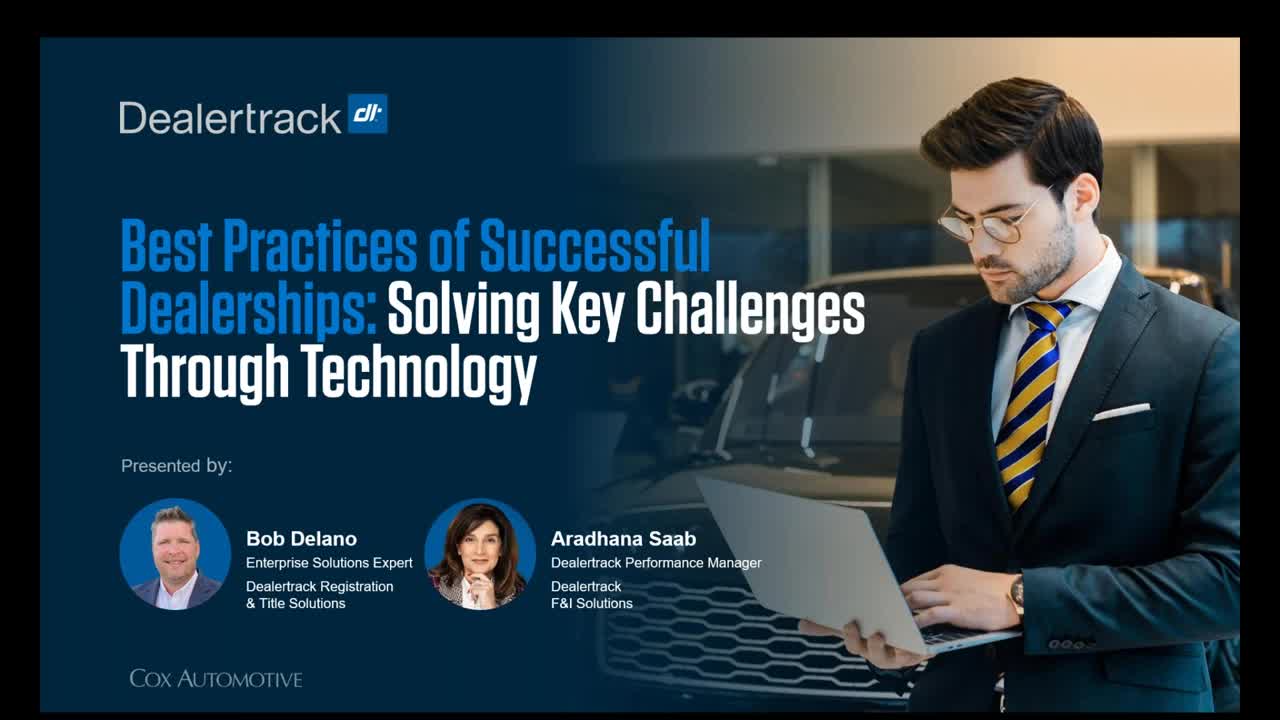 Best Practices of Successful Dealerships Solving Key Challenges Through Technology