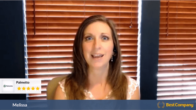 Melissa Carlon Customer Review Video About Palmetto