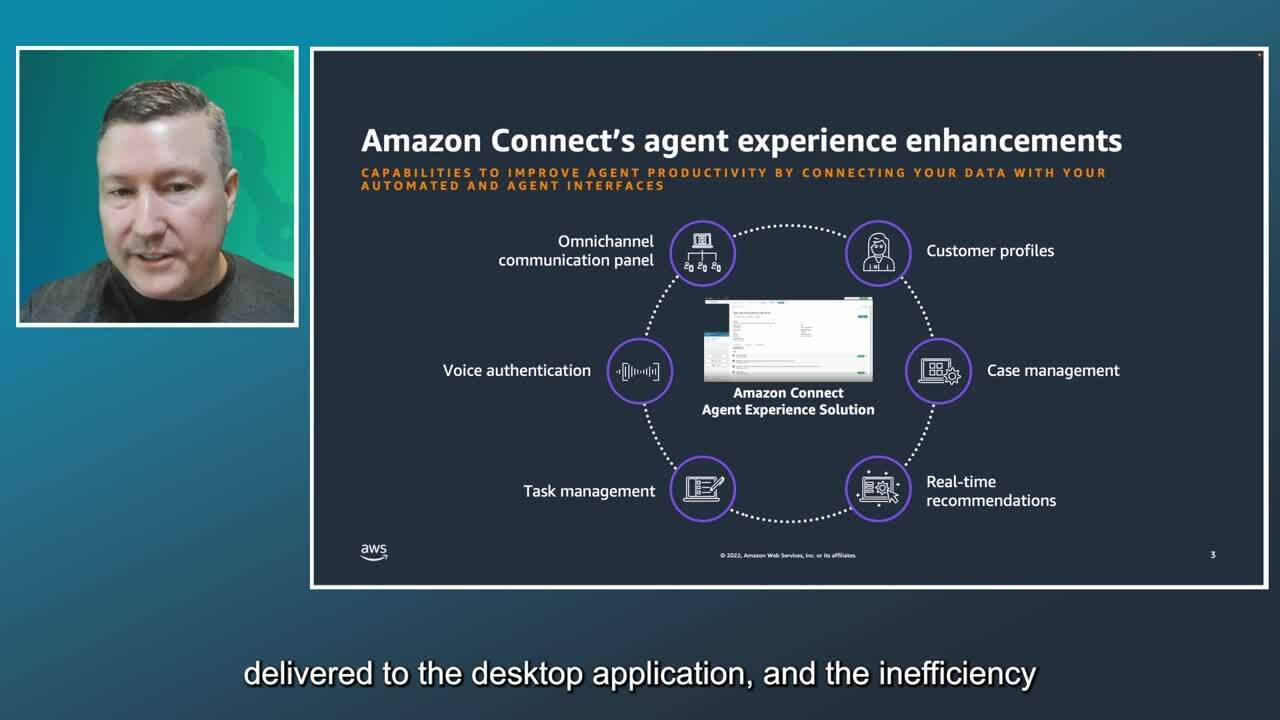 AWS Contact Center Days Day Two - Accelerate agent productivity and performance with Amazon Connect