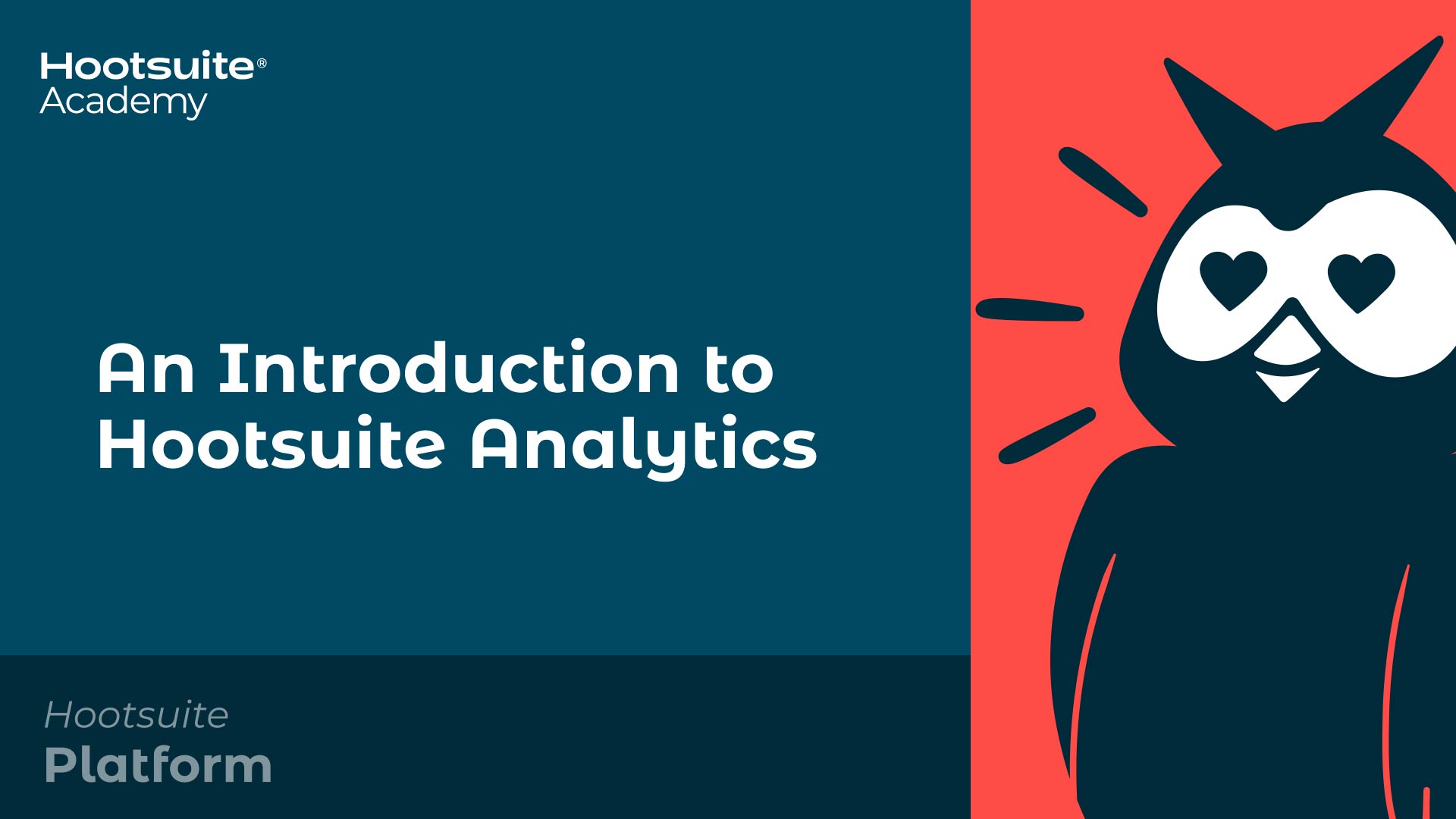 Introduction to hootsuite analytics video.