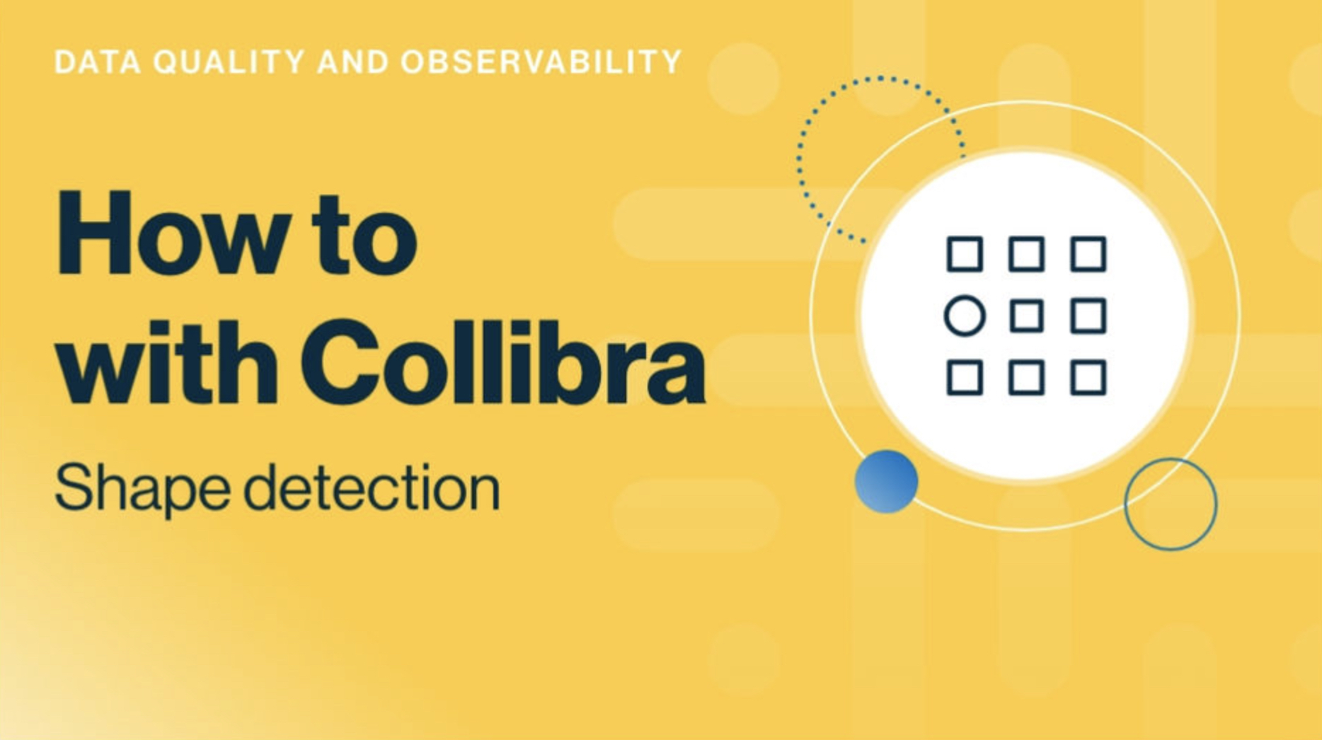 Load video: Keep your data in shape with Collibra Data Quality & Observability demo: shape detection