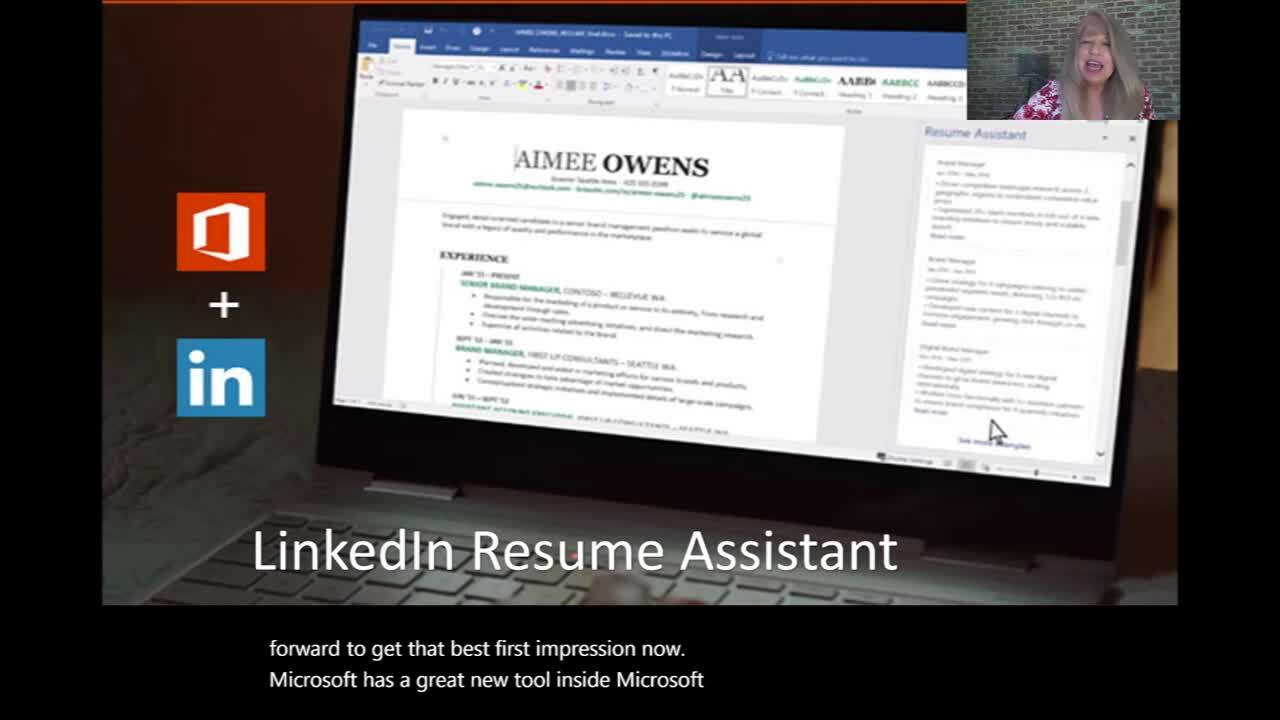linkedin resume assistant