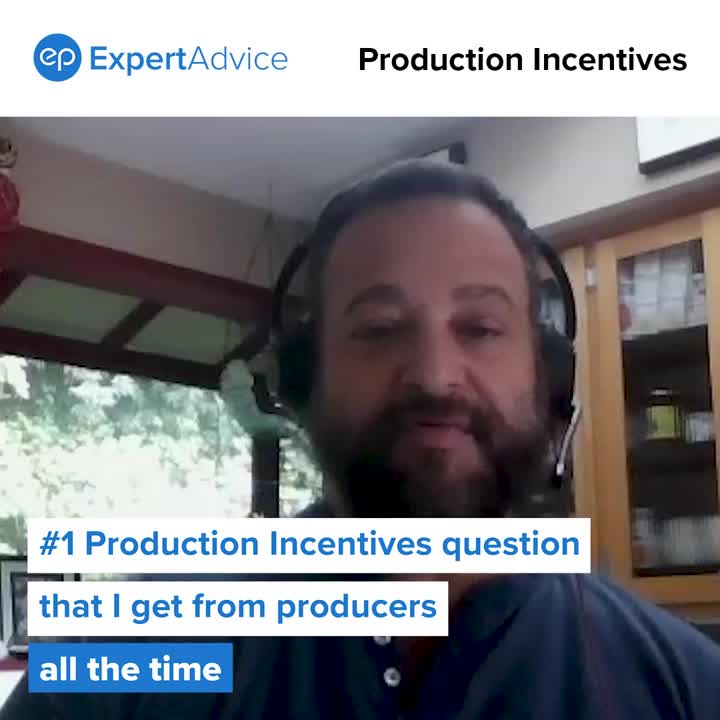 Joe Chianese from Entertainment Partners shares the number one question producers ask about production incentives