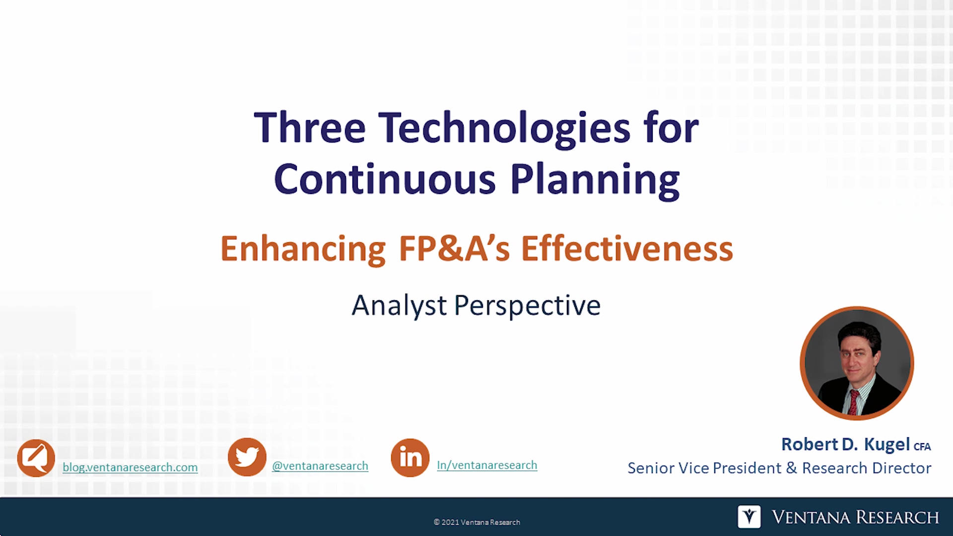 Video AP Three Technologies for Continuous Planning Rev-1