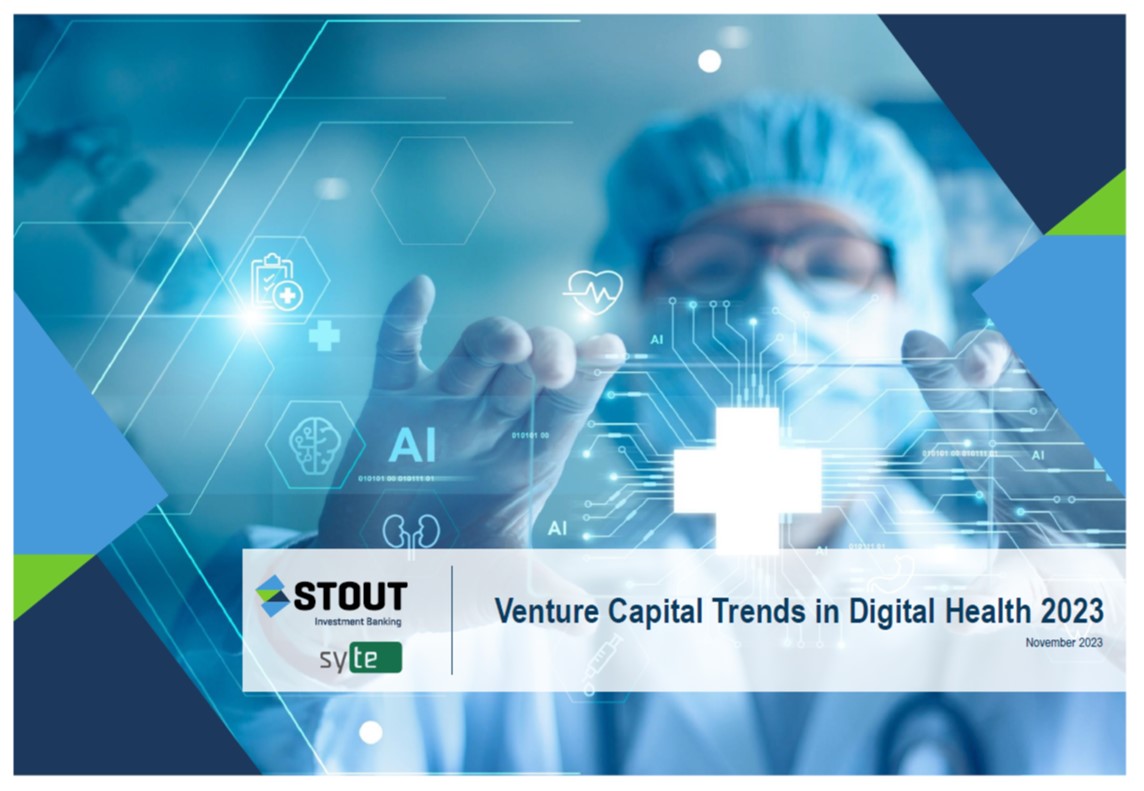 video of Managing Director and Head of Stout’s Berlin office, present the Venture Capital Trends in Digital Health 2023