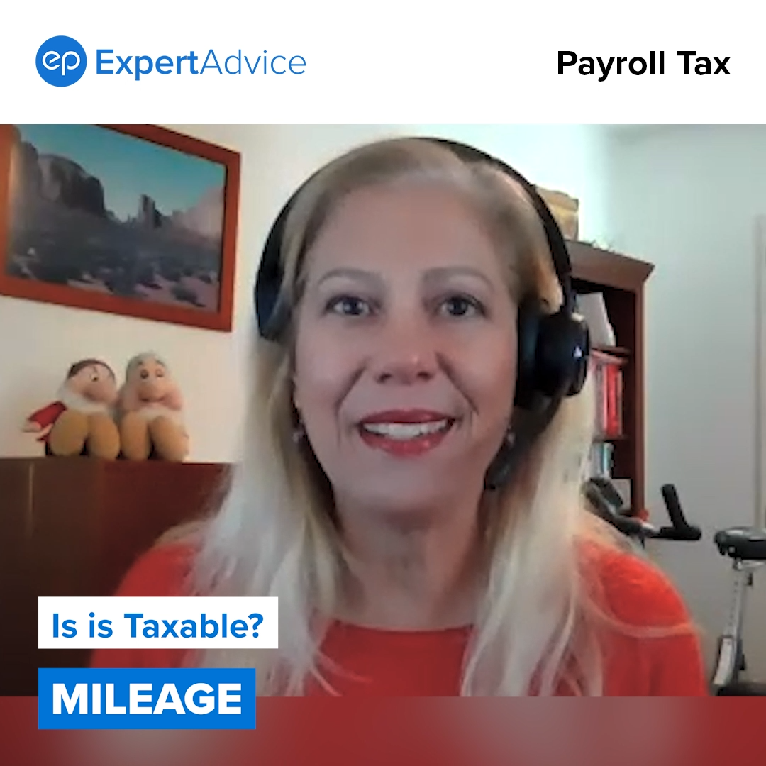 Payroll Tax Expert Becky Harshberger from Entertainment Partners reveals whether mileage is taxable.