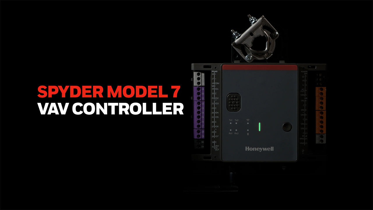 Spyder Model Honeywell Controllers | VAV 7 Technologies Building