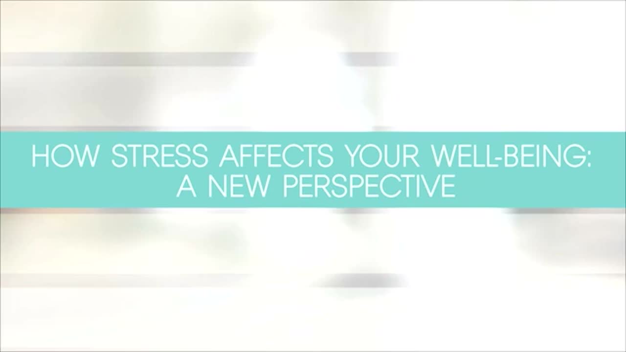 Nov 2017, "How Stress Affects Your Well-Being: A New Perspective", Clif Knight & Deepak Chopra