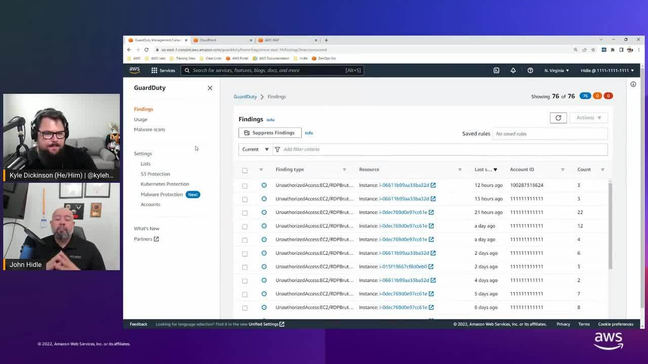 AWS Power Hour: Security EP 3 Infrastructure Security