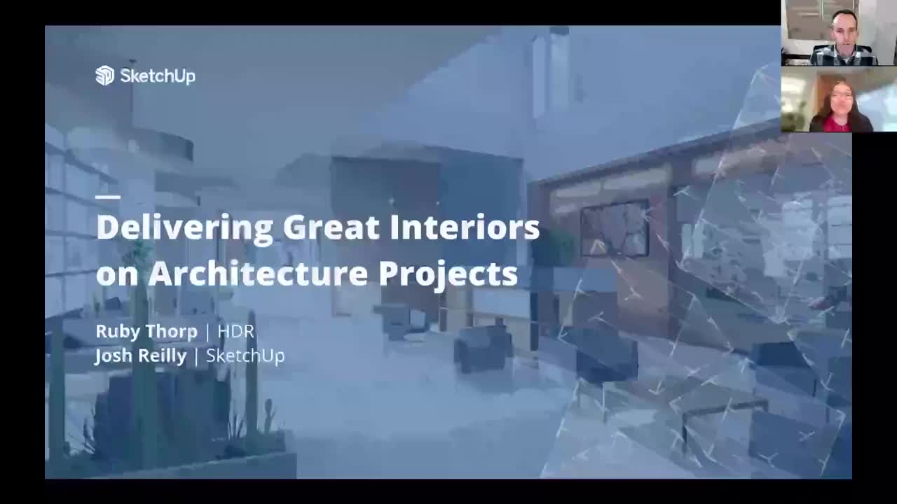 Delivering great interiors using SketchUp