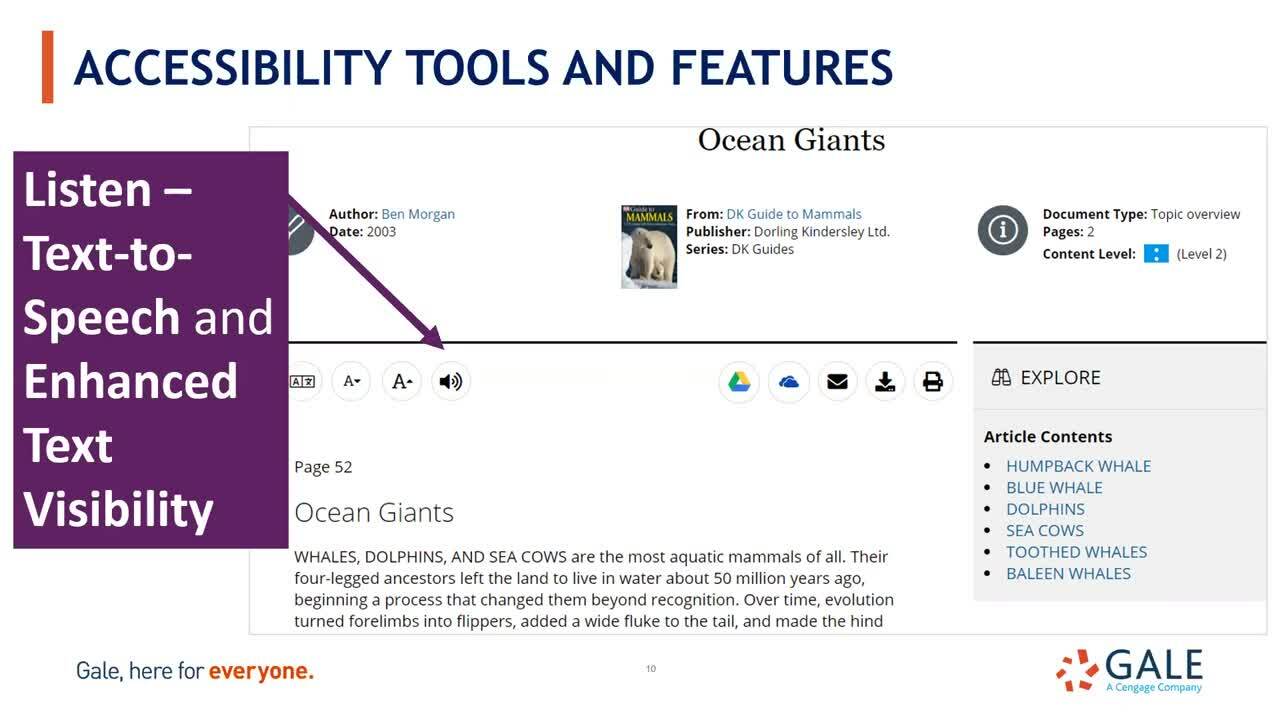 Reach More Users with Gale Accessibility Tools</i></b></u></em></strong>