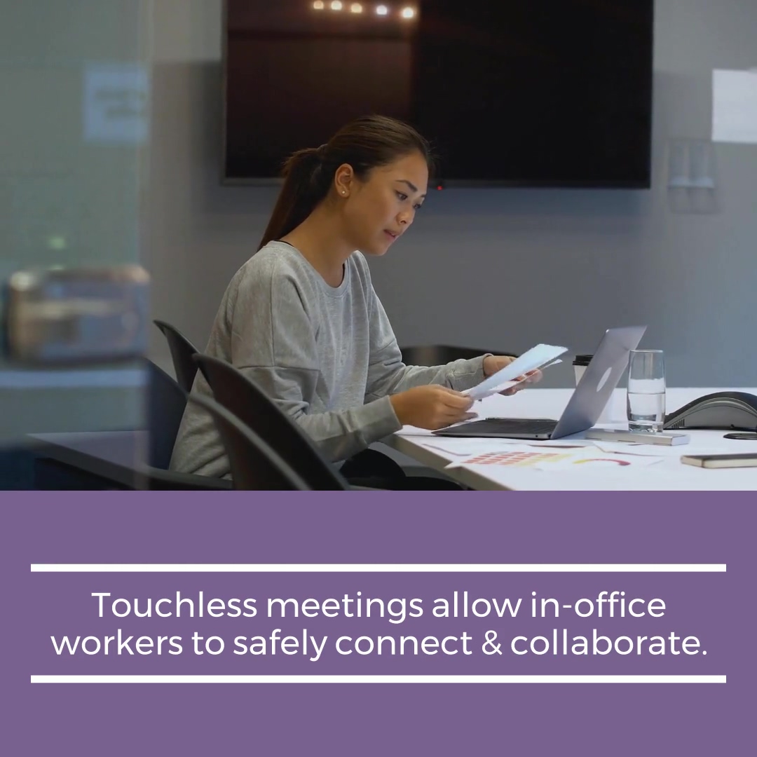 Touchless Meetings Back to Work Solutions by Wachter