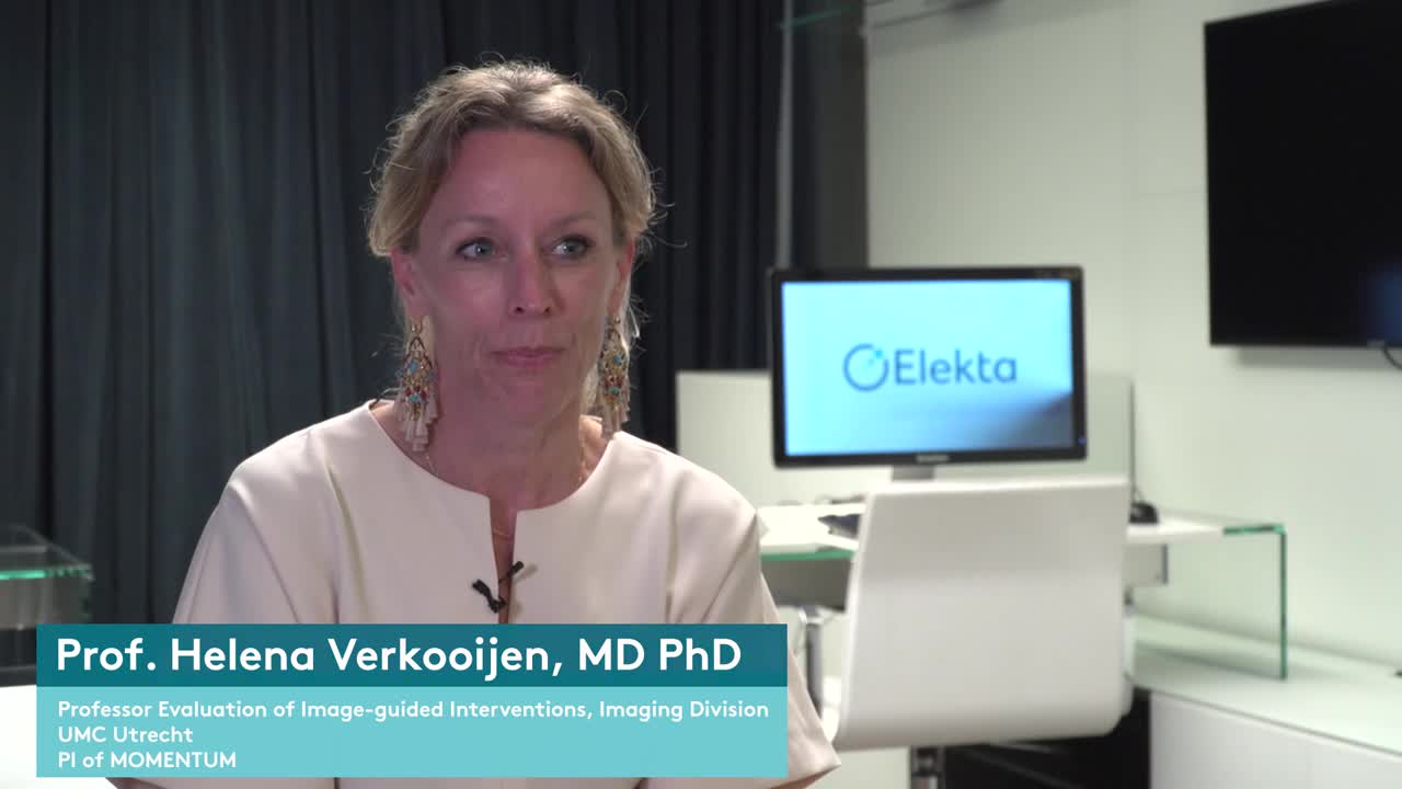 Helena Verkooijen, MD, PhD: Elekta Unity and MOMENTUM