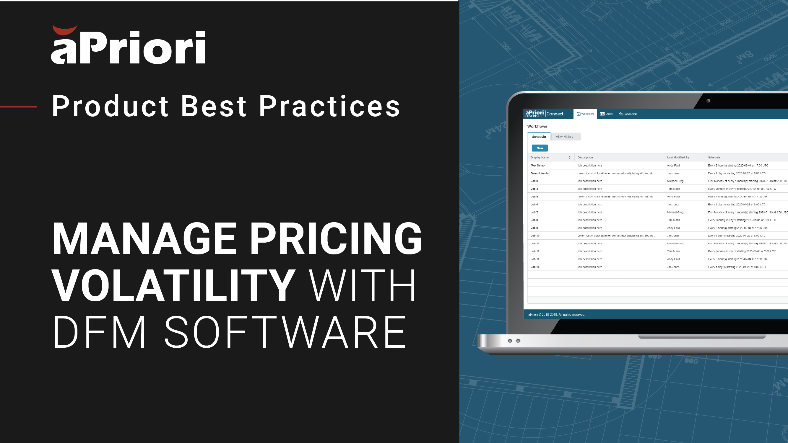aPriori Managing Pricing Volatility: Easier Maintenance of Digital Factory Data