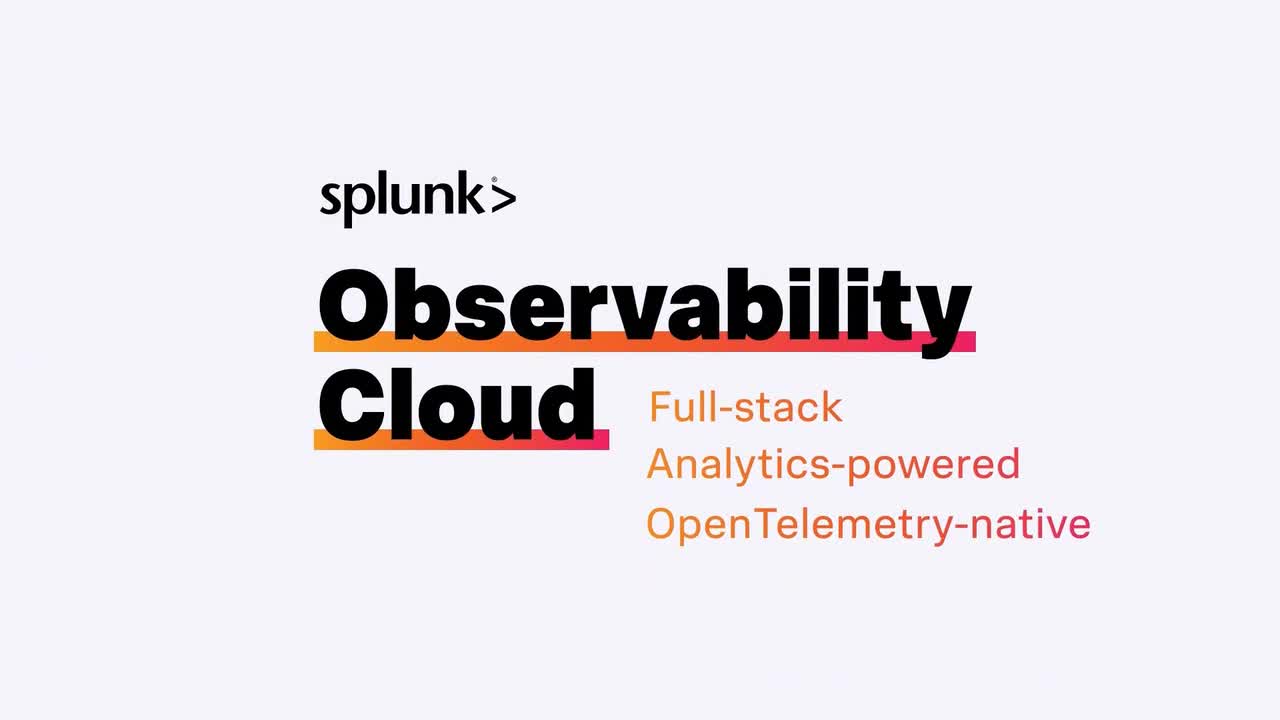 Stop Chasing Answers. Splunk Observability Clouds gets you AI-driven, real-time streaming analytics