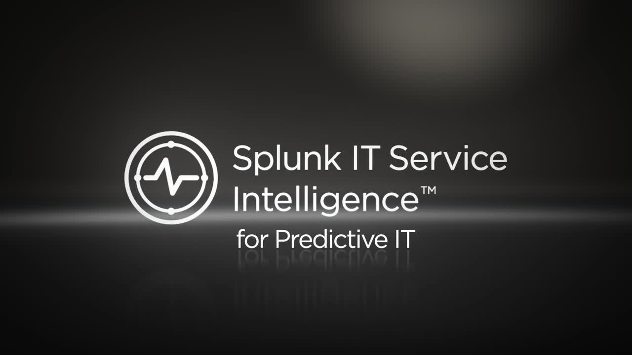 Predictive IT with Splunk IT Service Intelligence
