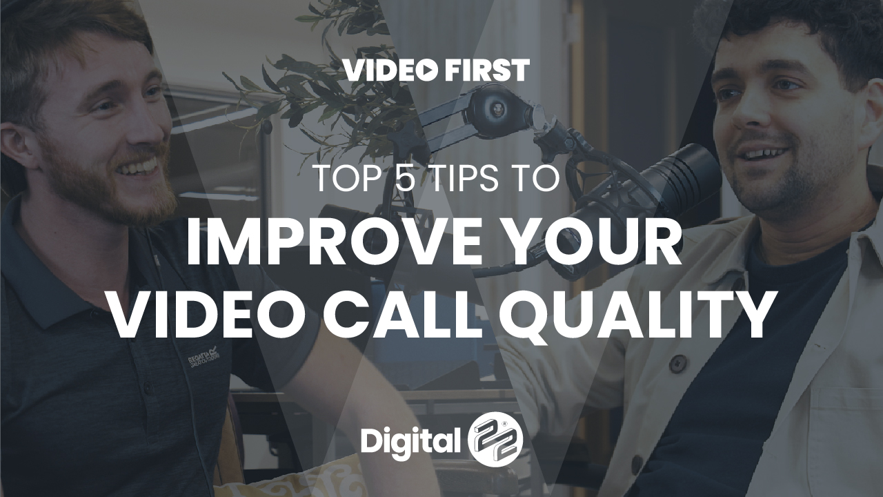 VIDEO FIRST: Top 5 tips for better webinars and video calls