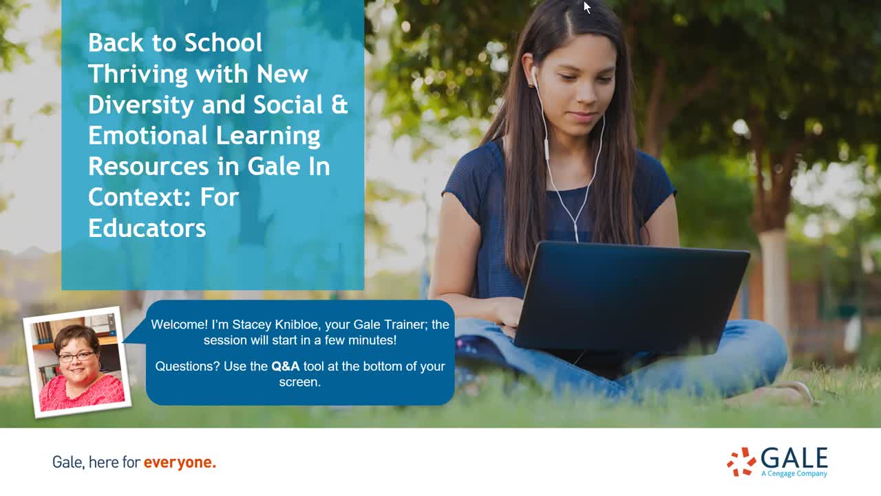 Back to School Thriving with New Diversity and Social & Emotional Learning Resources in Gale In Context: For Educators</i></b></u></em></strong>