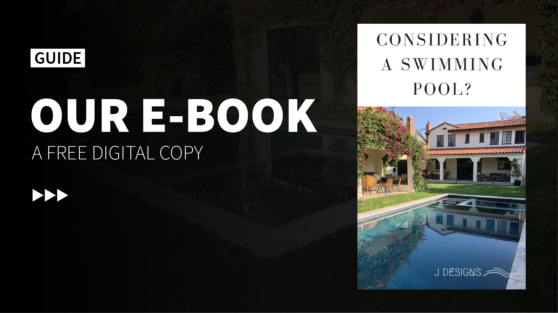 Considering a swimming pool e-book cover