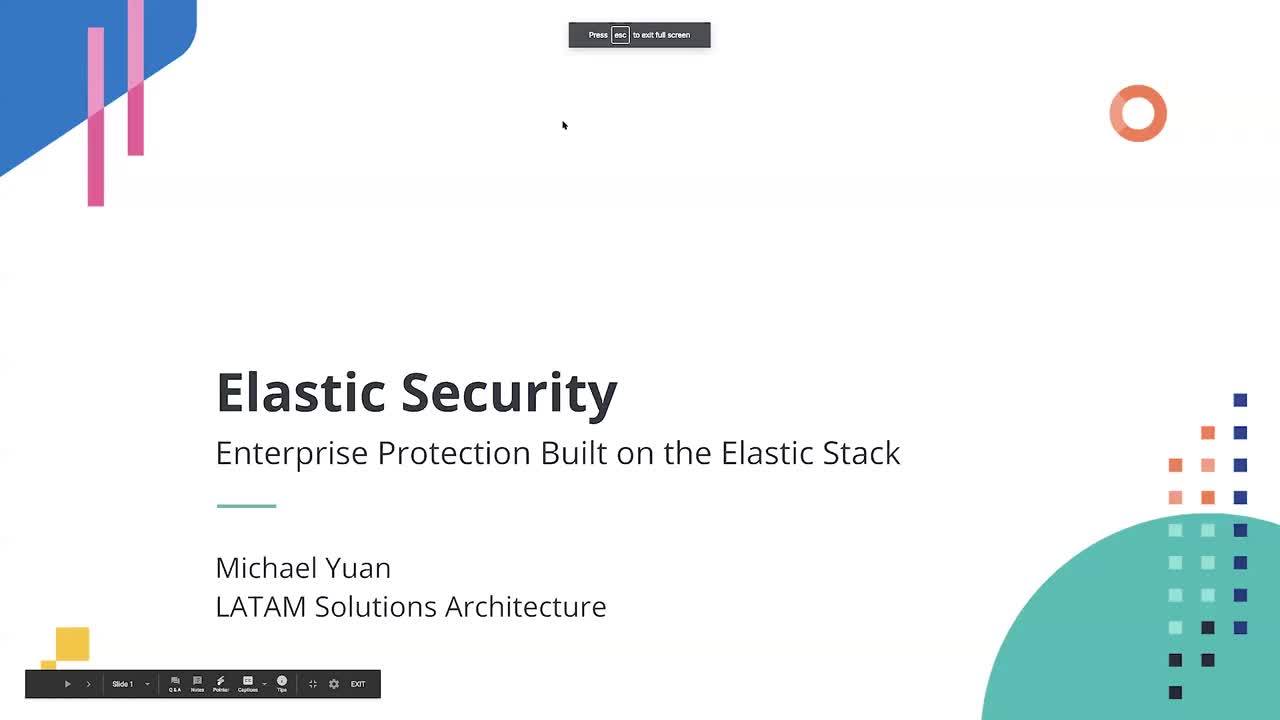 Elastic Security: Proteção Empresarial construída sobre o Elastic Stack