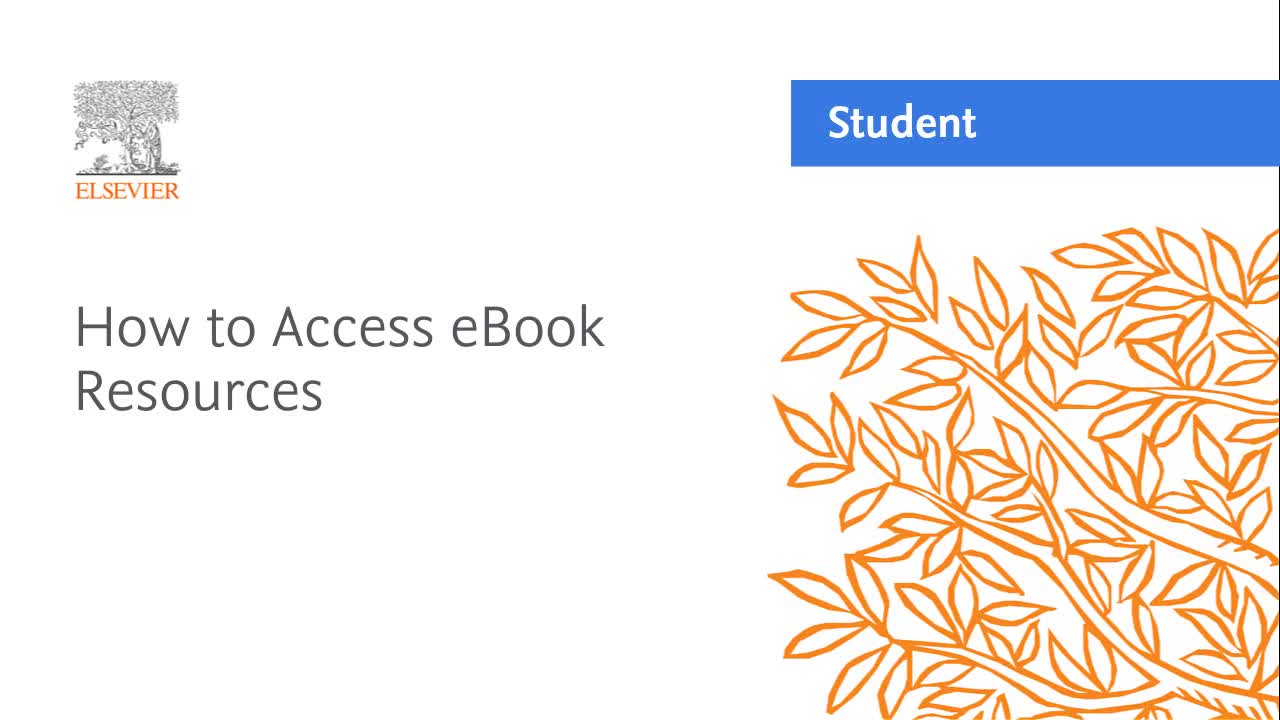 How to Access eBook Resources
