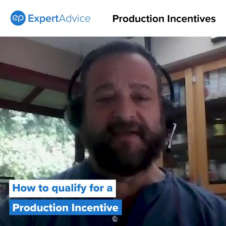 Joseph Chianese from Entertainment Partners explains how to qualify for a production incentive.