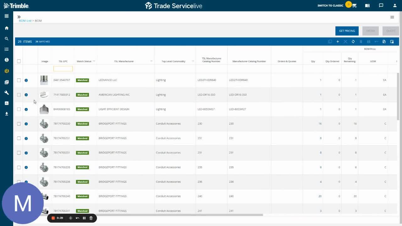 New Quote Functionality in Supplier Xchange
