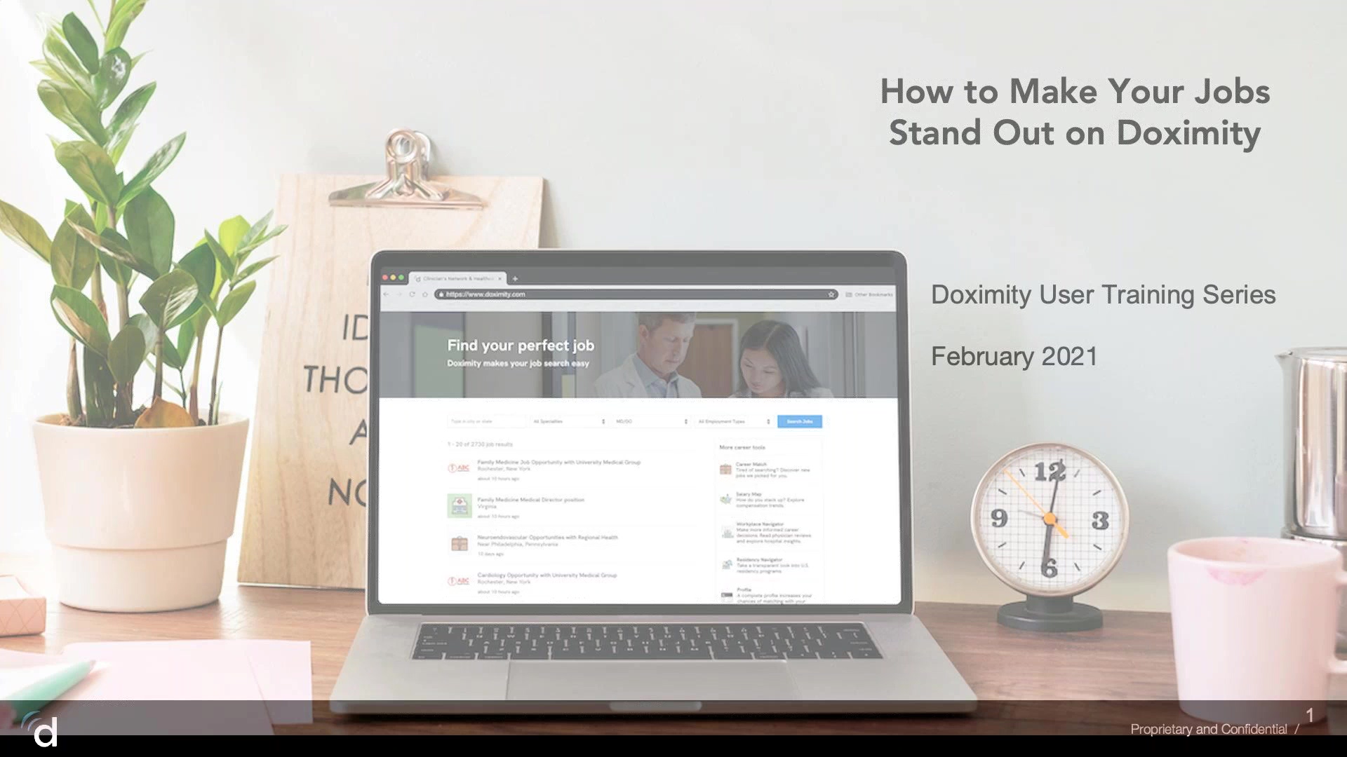 Feb 2021- How to Make Your Jobs Stand Out - Recording