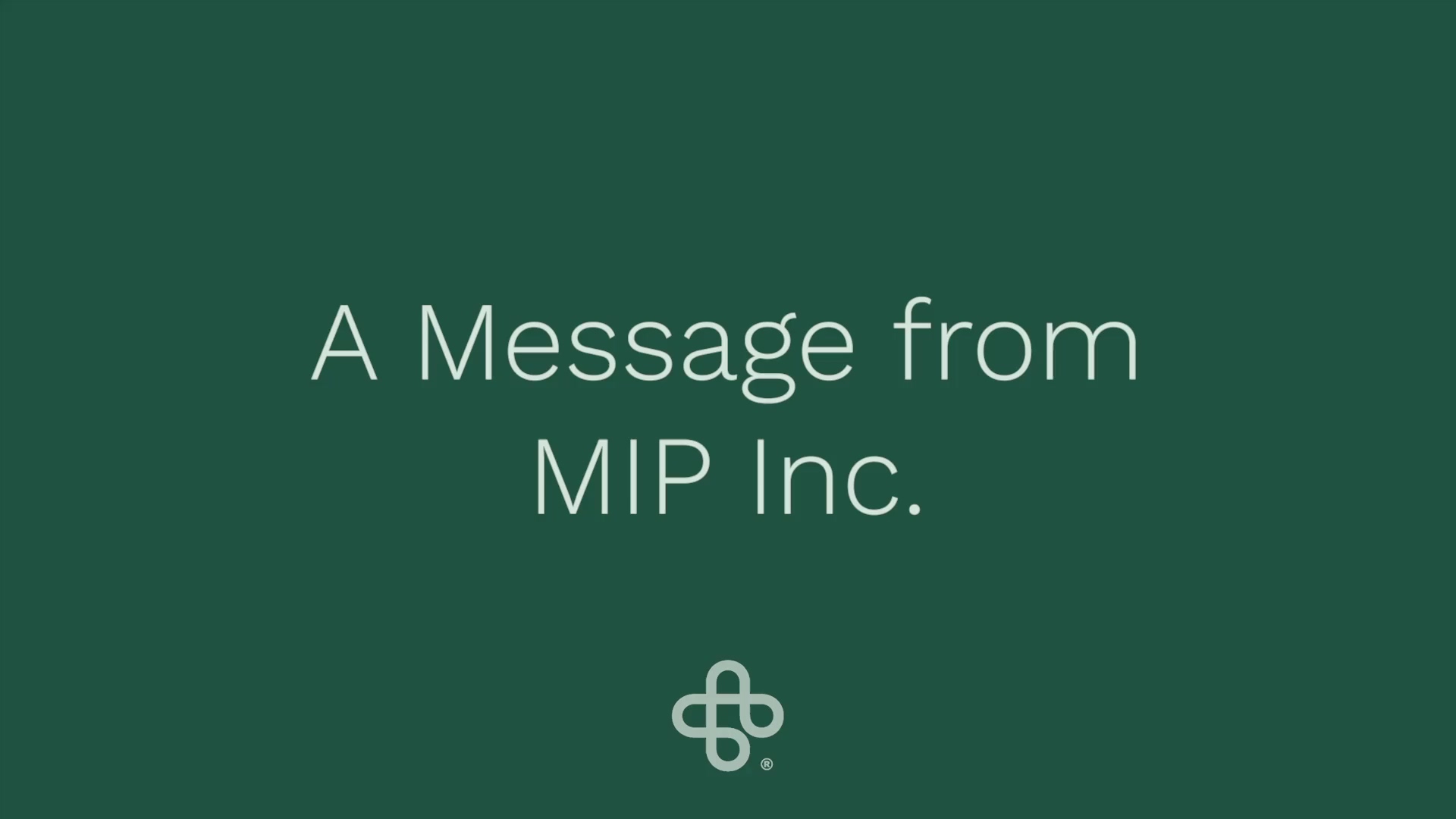Happy Holidays from MIP Inc.
