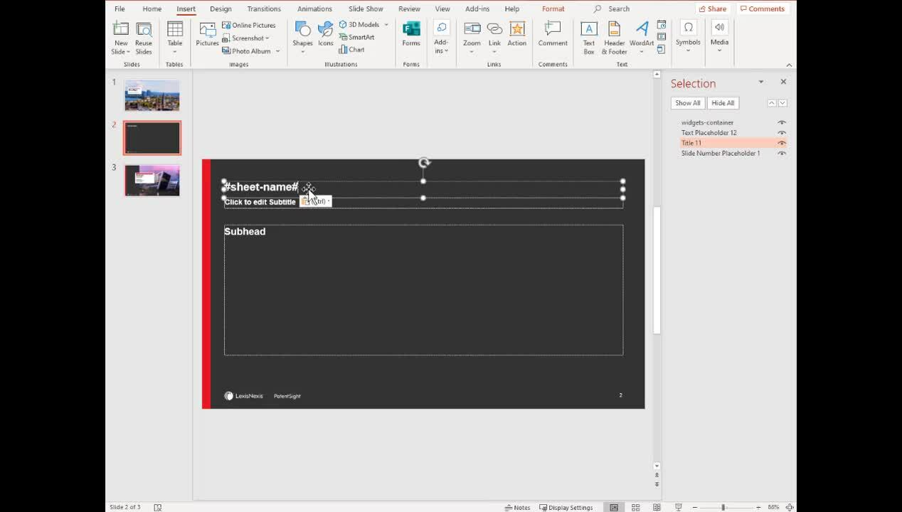 Video 6_Exporting PatentSight Analyses to PowerPoint_Uploading_Custom_Template