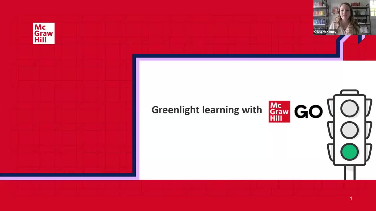 Greenlight Learning with McGraw Hill GO