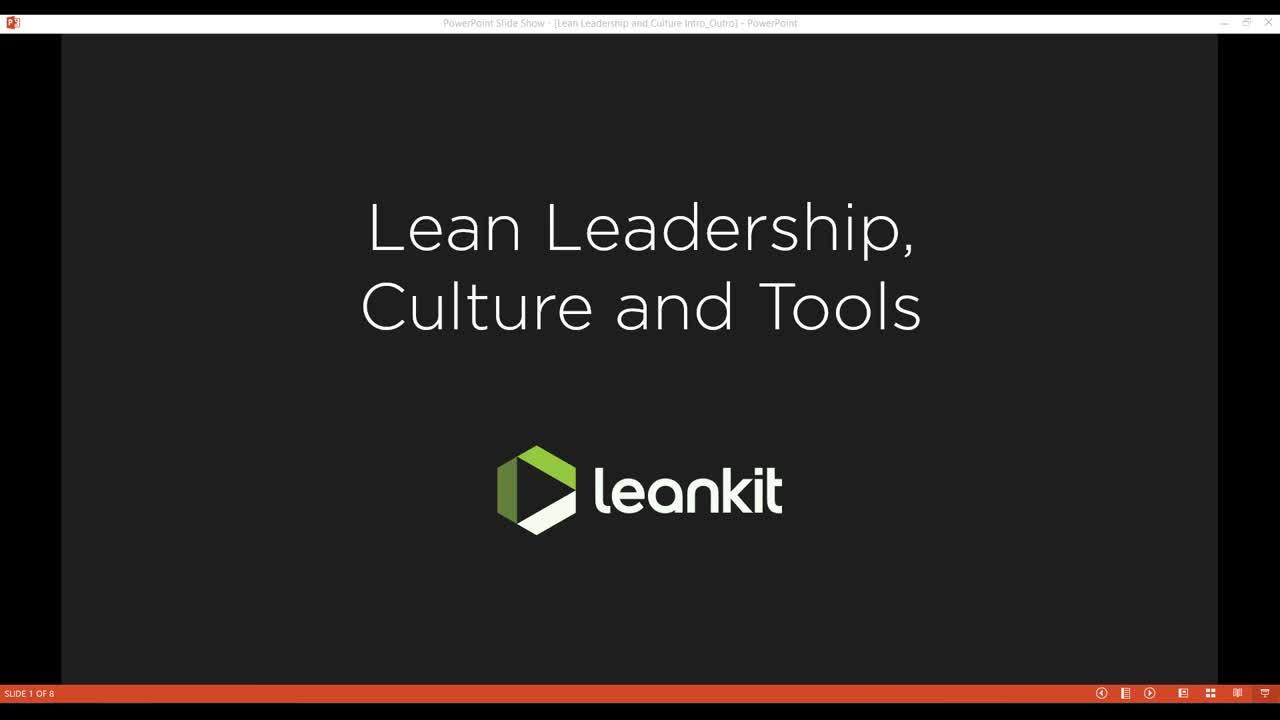 Video: Lean Leadership, Culture and Tools Webinar with Chris Hefley