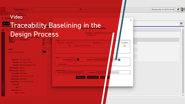 Traceability Baselining in the Design Process