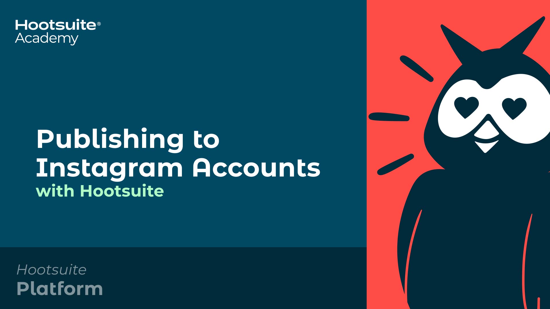 Publishing to Instagram accounts with Hootsuite video