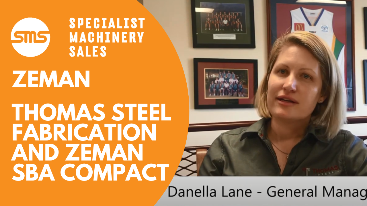 Case Study - Thomas Steel Fabrication and Zeman Compact SBA Specialist Machinery Sales