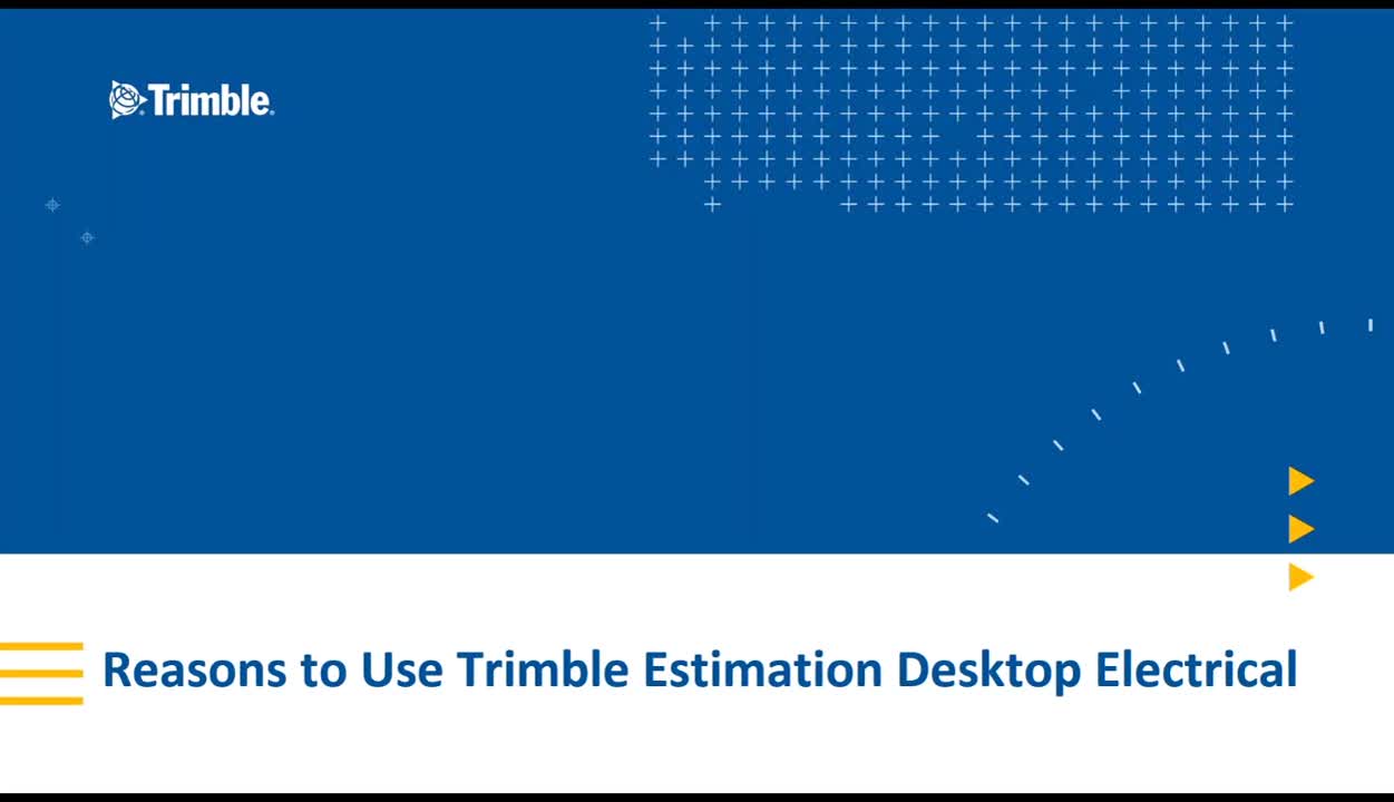 5 Reasons Electrical Contractors Use Trimble Estimation Desktop Electrical